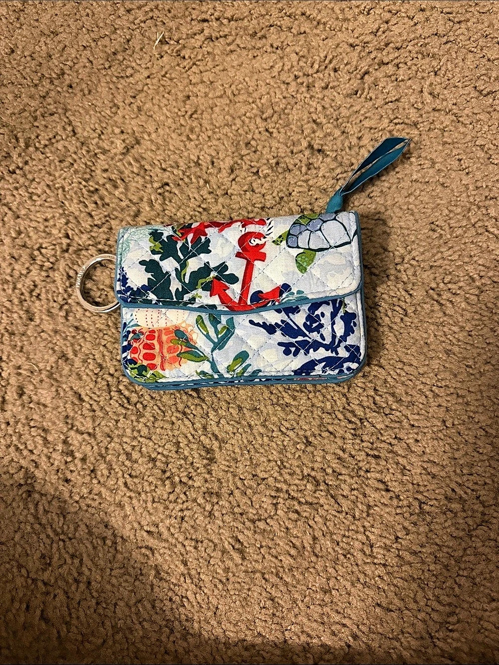 Vera Bradley Shore Thing Iconic Jen Zip ID